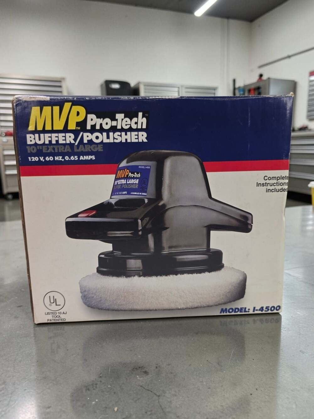 MVP Pro-Tech 10 Inch Extra Large Buffer/Polisher Model I-4500